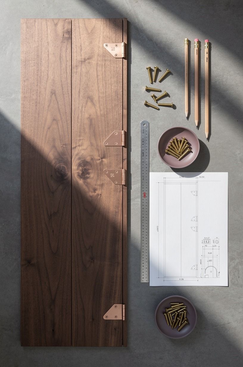 Skin the door with matching paneling