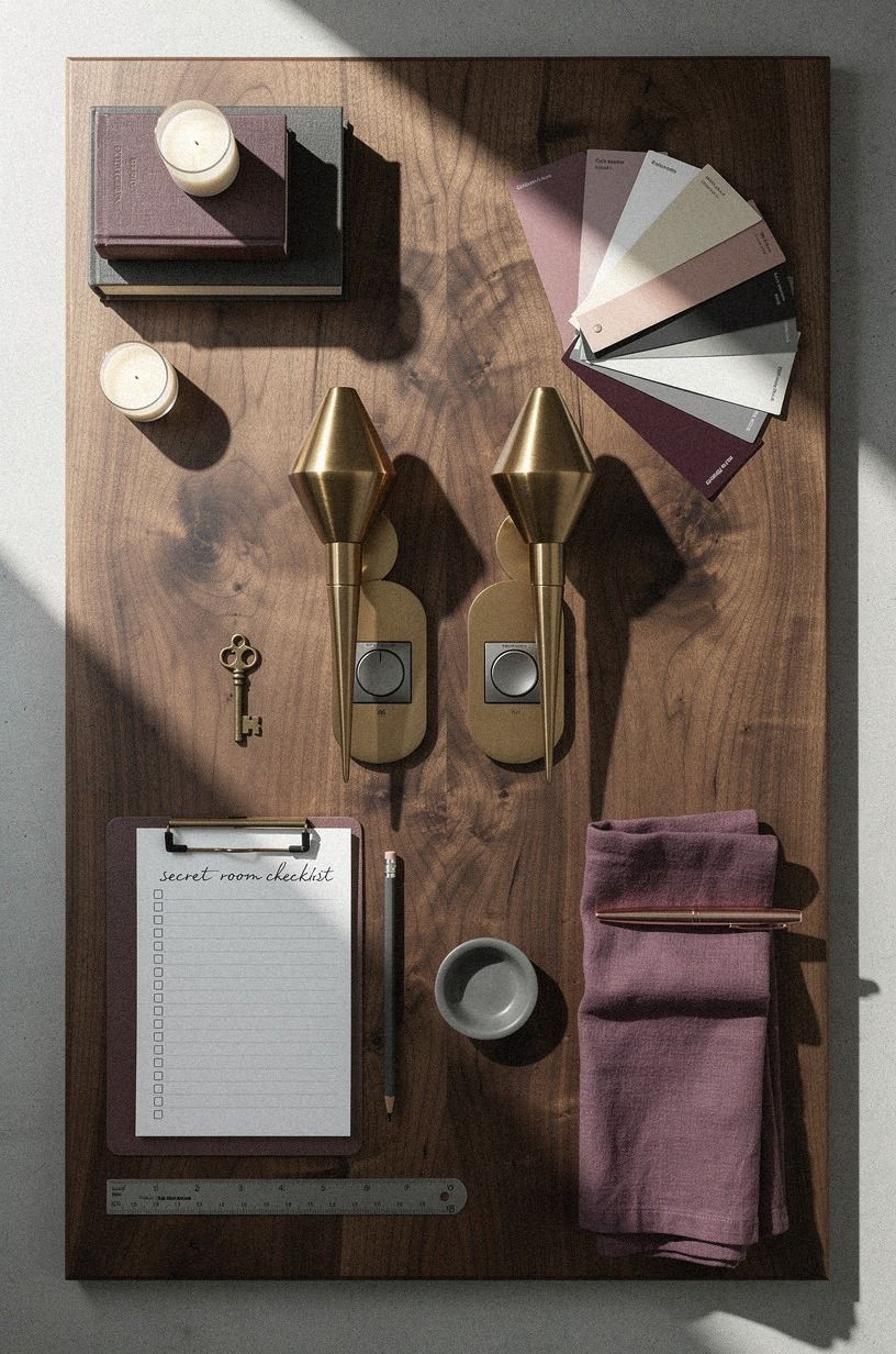 I added wall sconces on dimmers