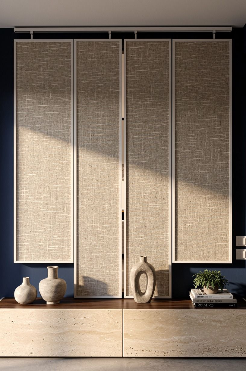 Layer matching picture molding over the slab