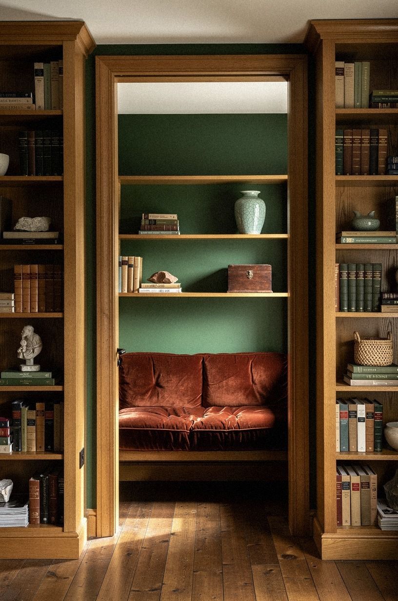 Build a library nook beyond the shelves