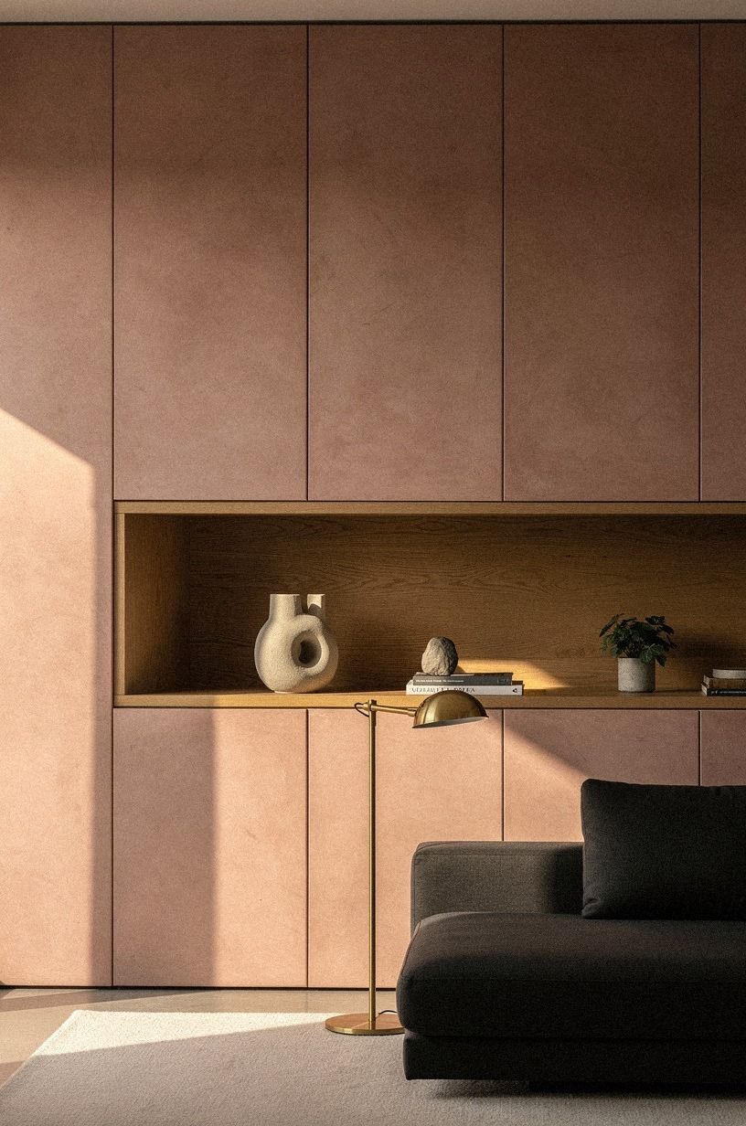 Paint every hidden panel the wall color