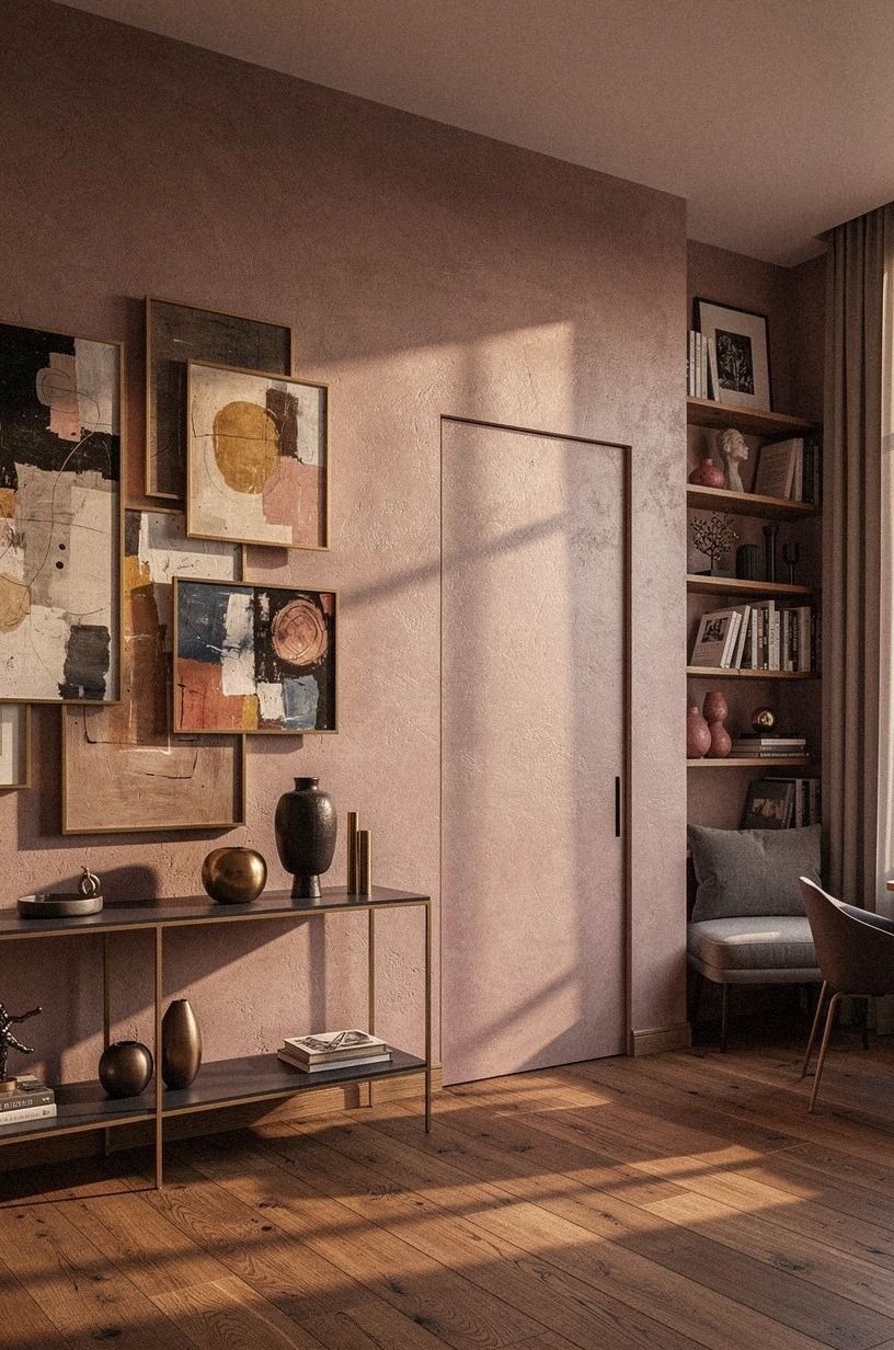Hide the seam with stacked art