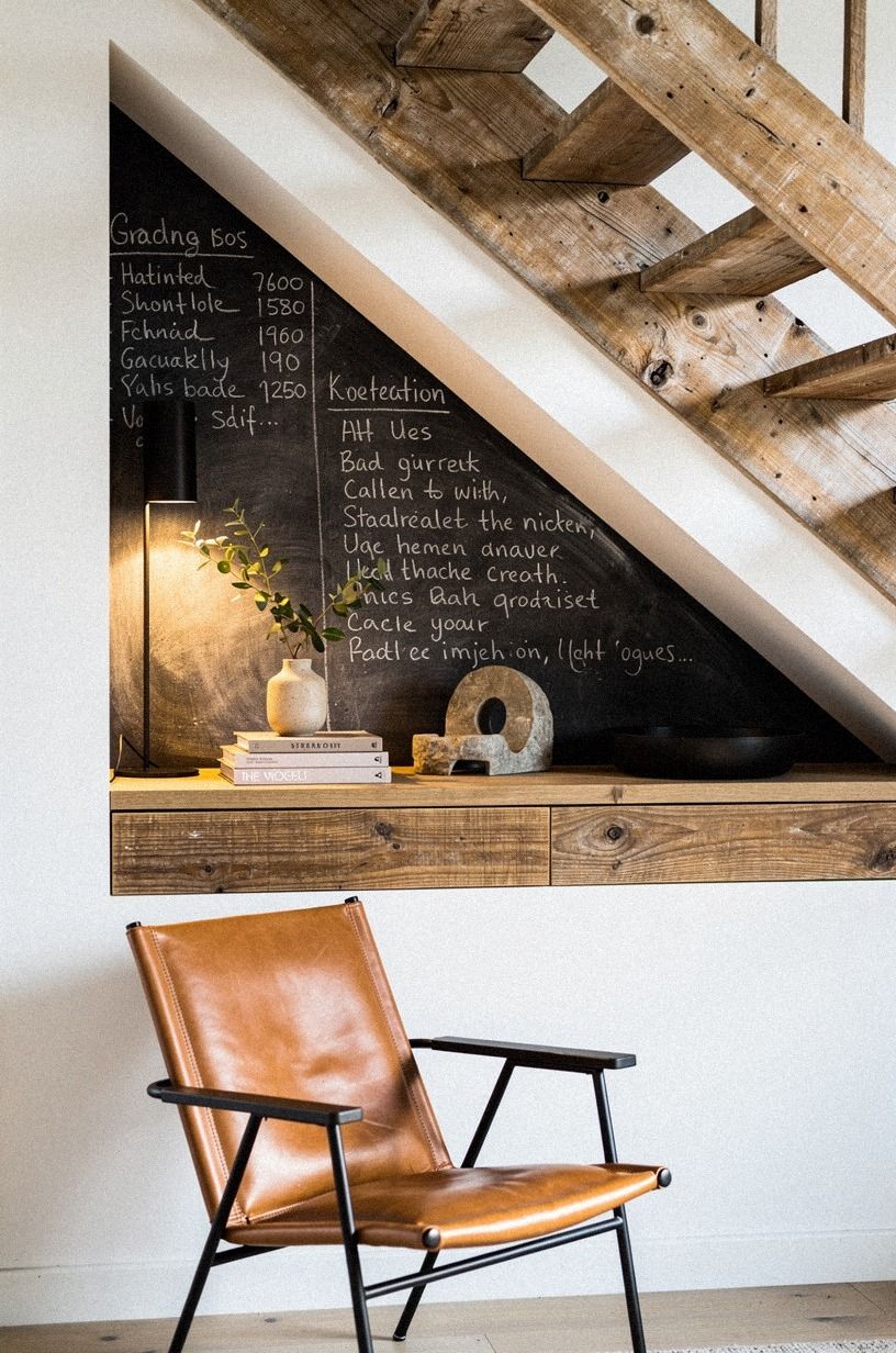 turn the panel into a chalkboard