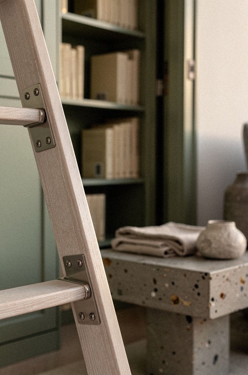 Add a library ladder across the opening