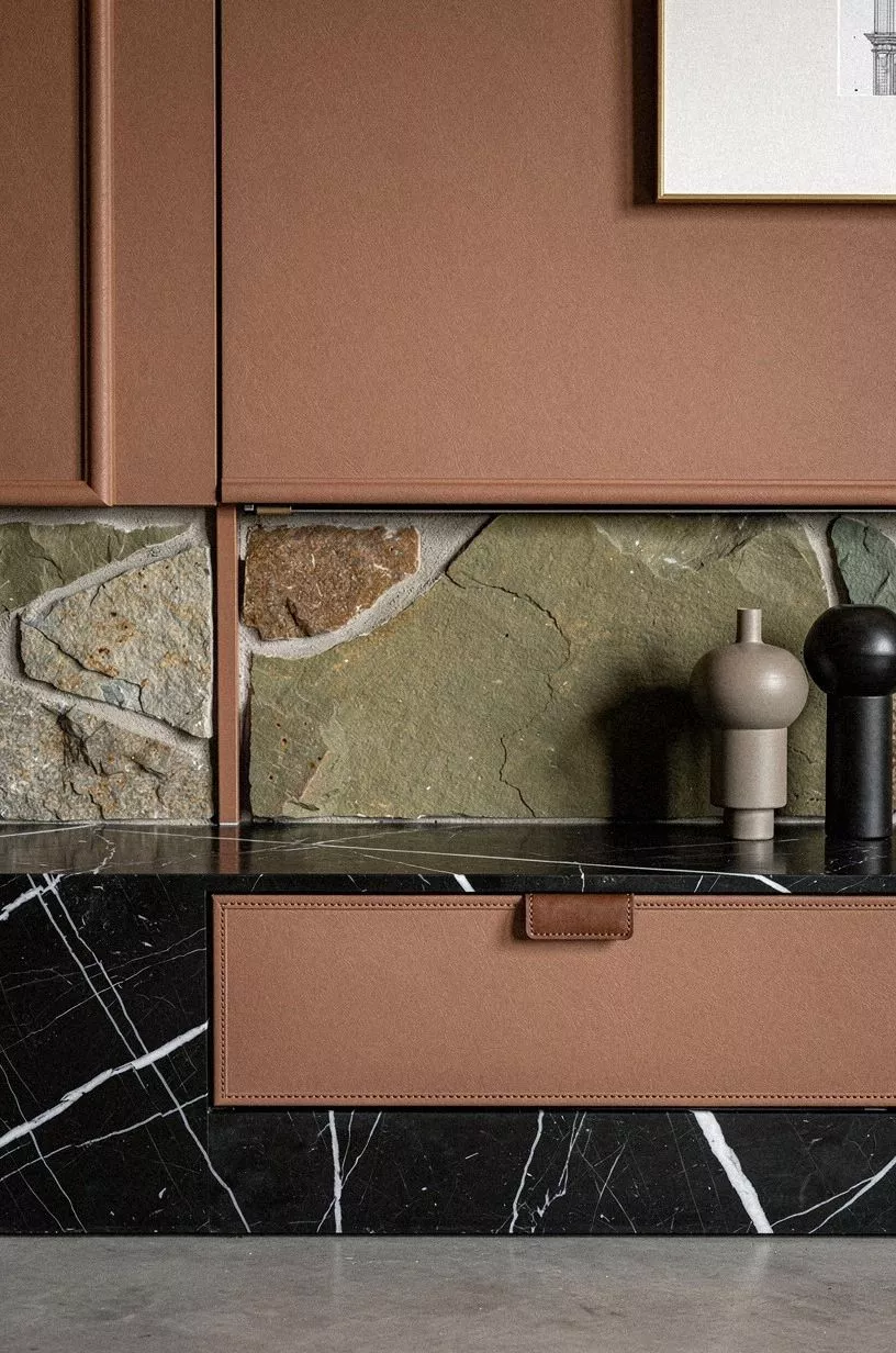 Mask the seam with stacked picture molding