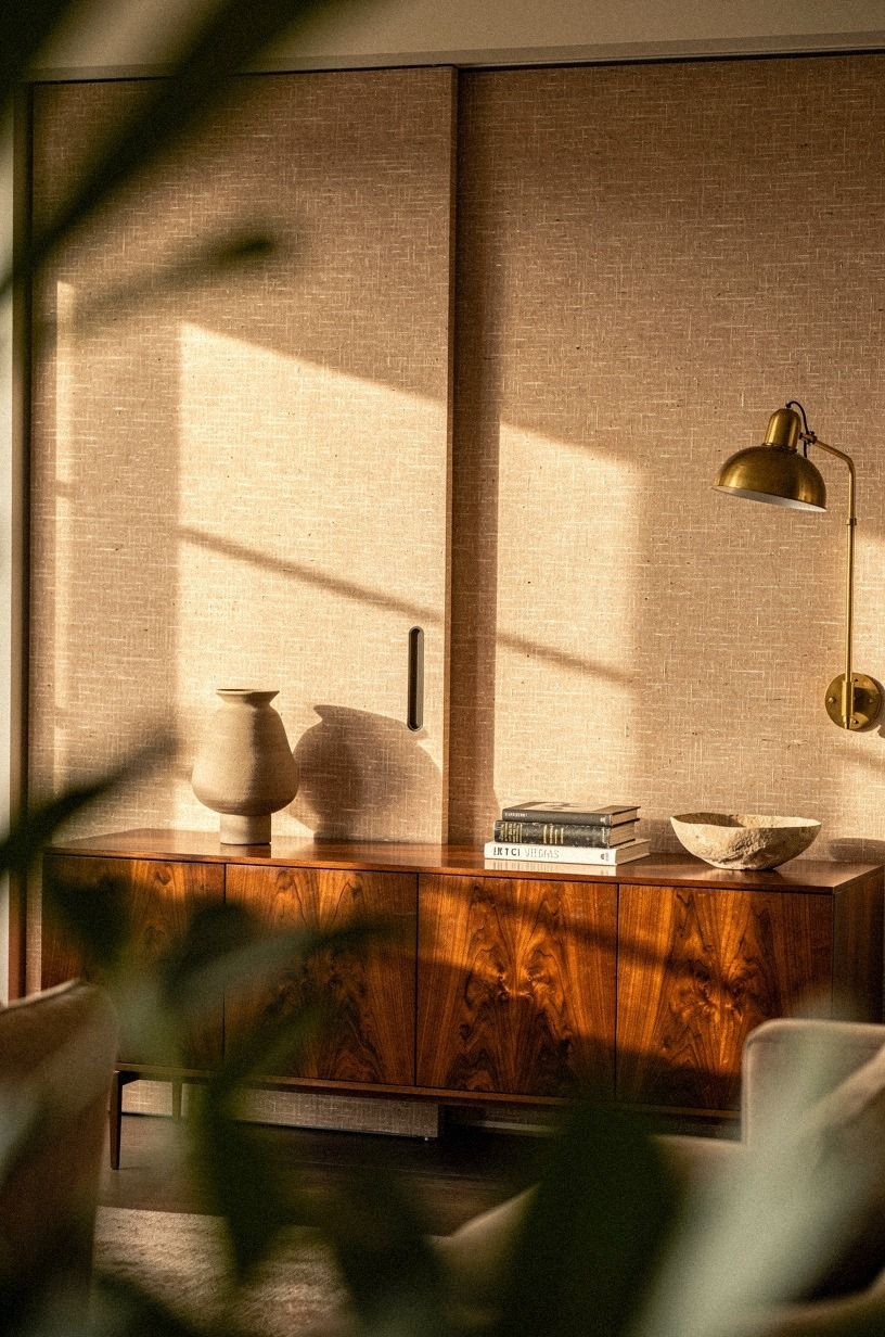 Why grasscloth hides a slider better than paint does