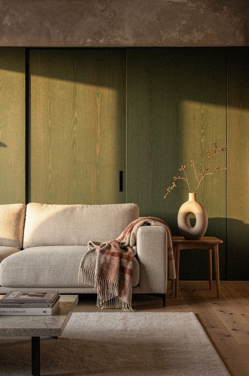 Match the reveal with continuous baseboards so the seam disappears