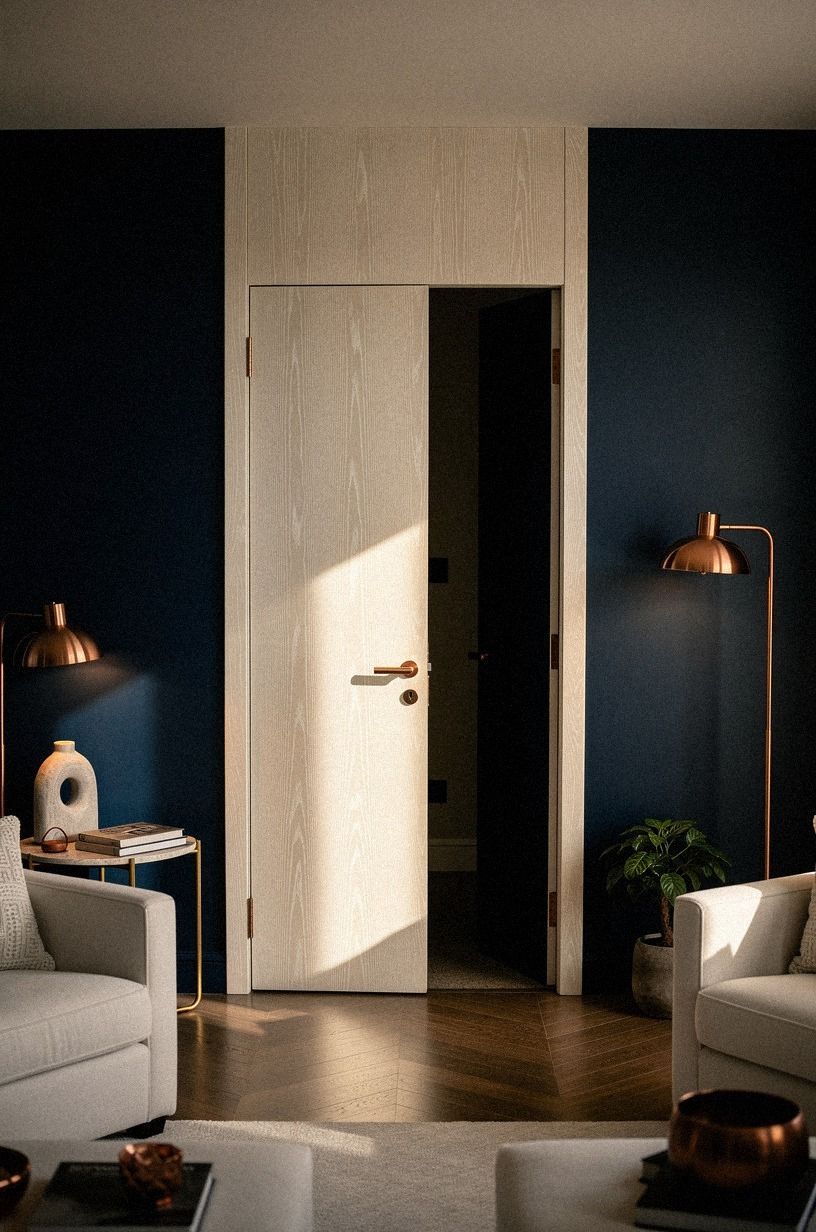 Finish with a cozy lounge beyond