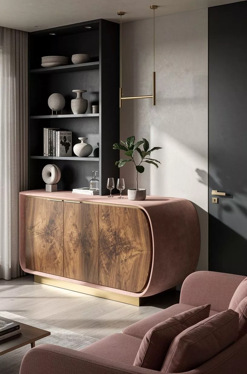 Anchor the zone with a bar that fits your footprint