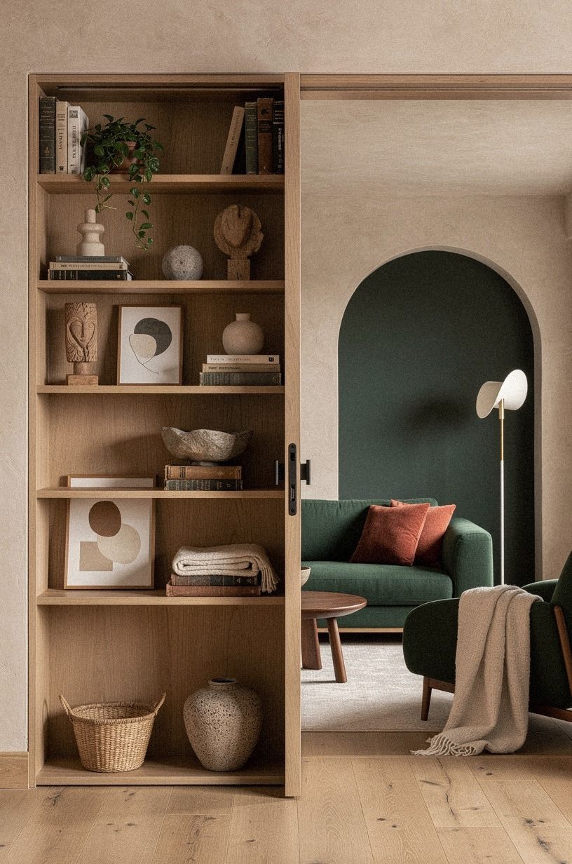 Hide It Behind a Bookcase (The Classic Move)