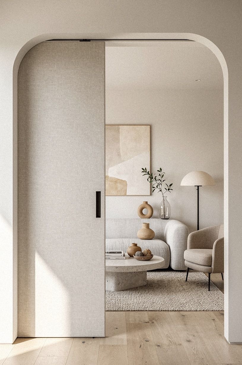 Run a Sliding Panel That Parks Inside the Wall
