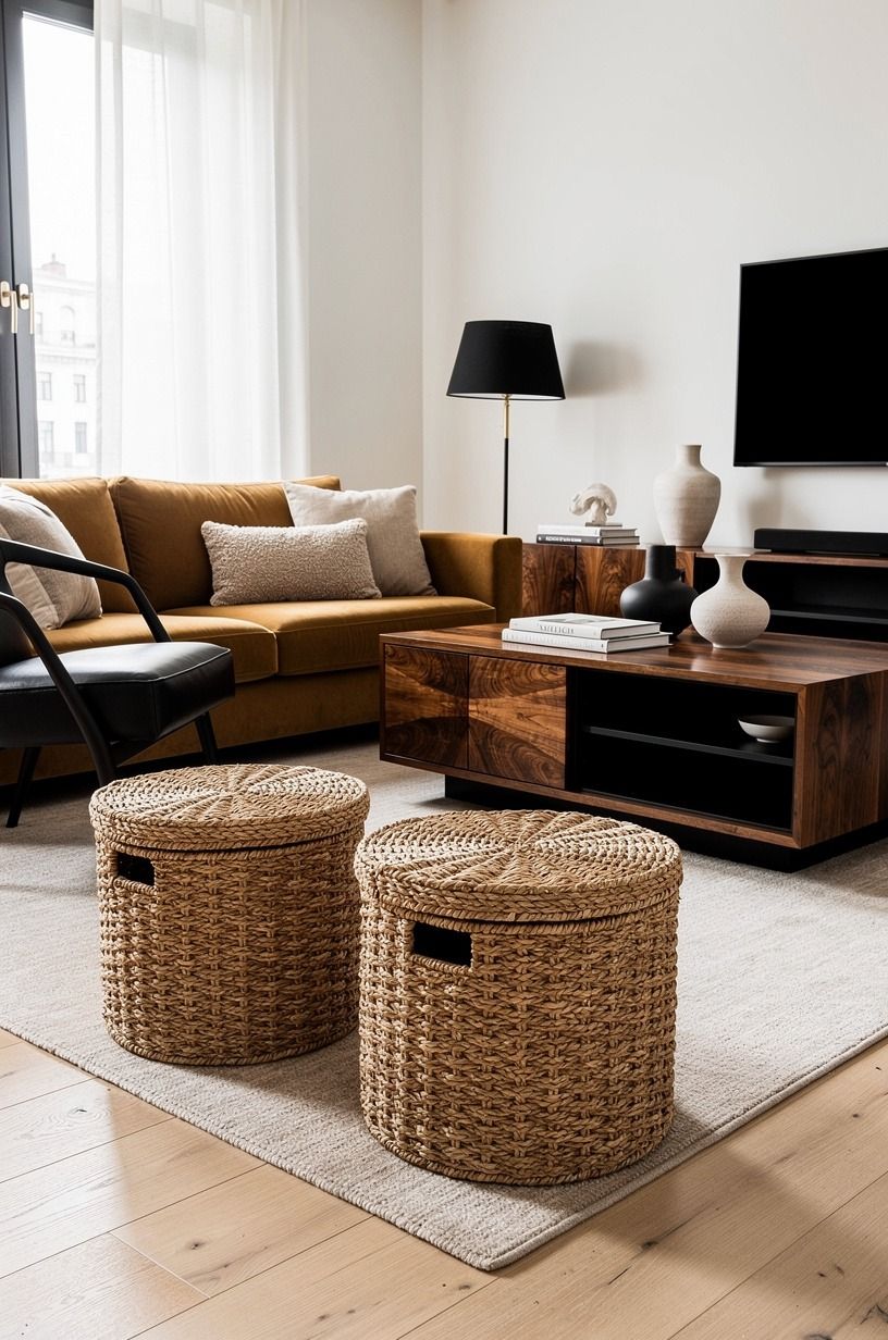 Style Grown-Up Baskets That Swallow Toys Whole