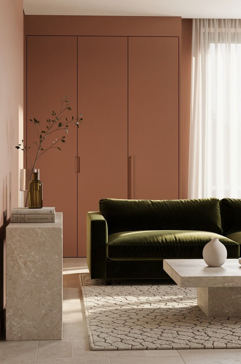 The Disappearing Act: Paint Storage the Same Color as the Wall