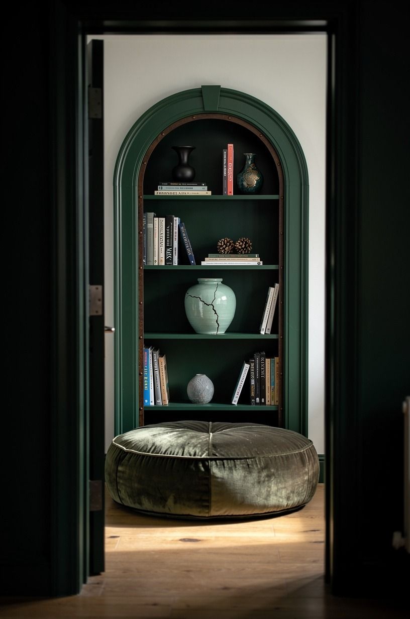 Add arched casing for a magical entrance