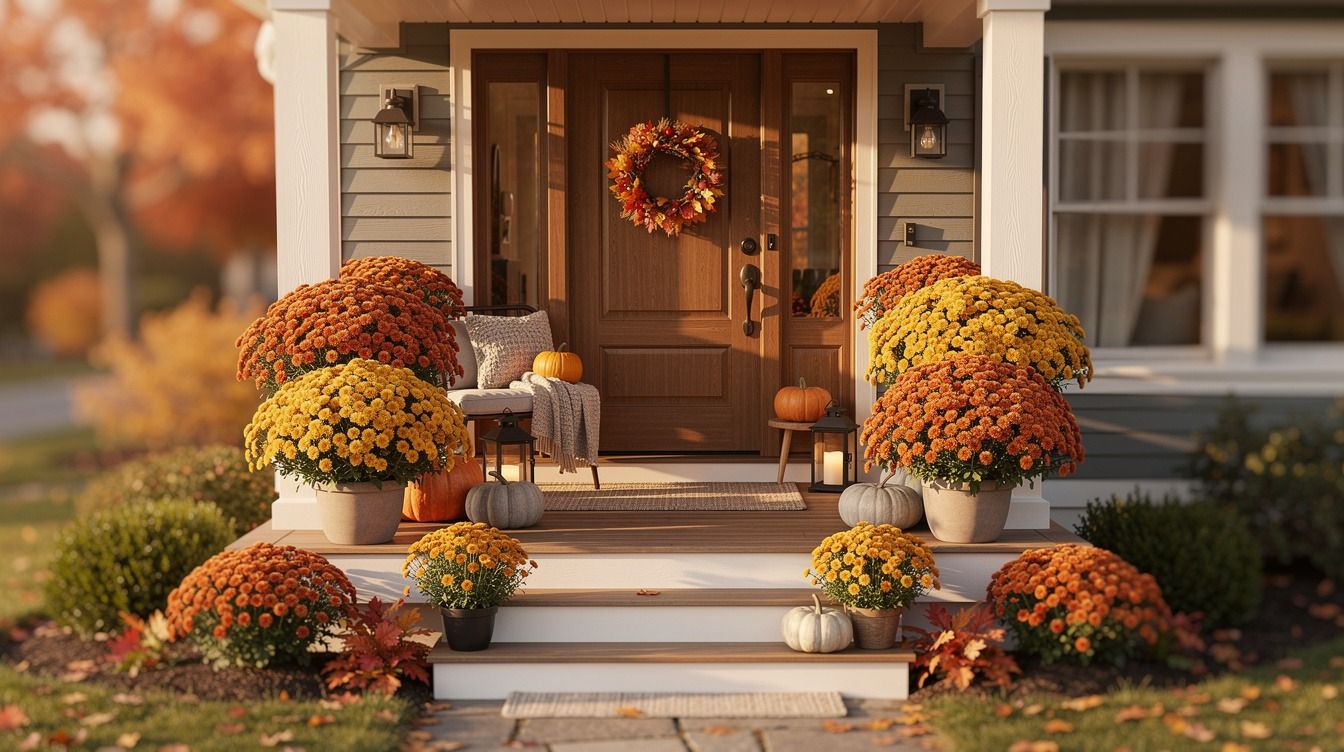 Cozy Small Front Porch Fall Decor Ideas for Instant Autumn Curb Appeal