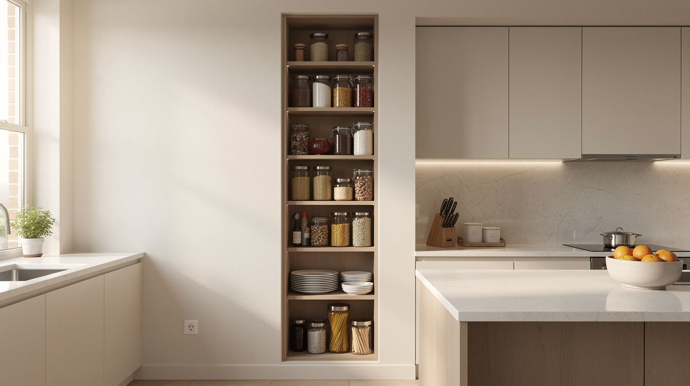 14 Small Hidden Pantry Ideas That Store More Than Your Old Cabinets