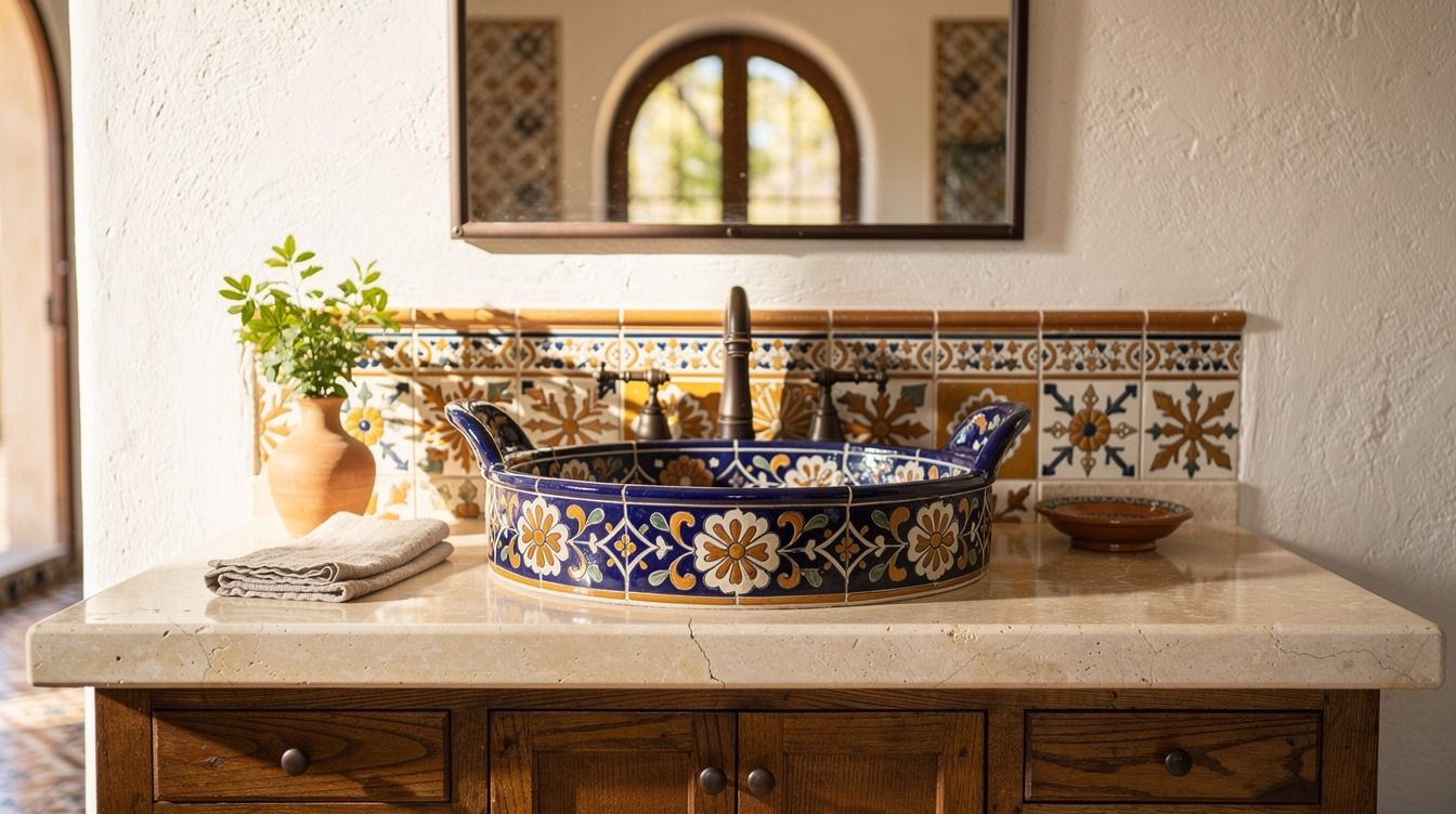 How to Create Spanish Bathroom Details With Old-World Soul - 19 Ideas