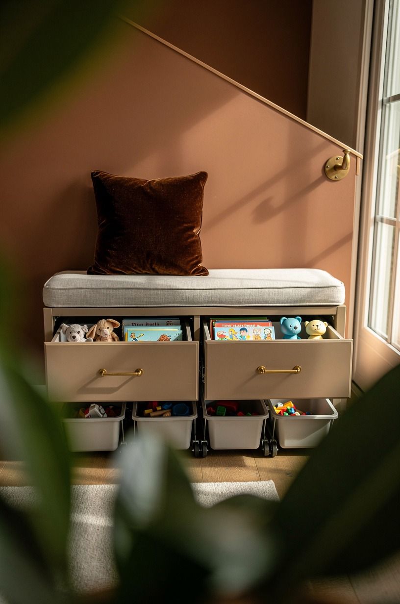 What does rolling storage under the bench actually buy you?