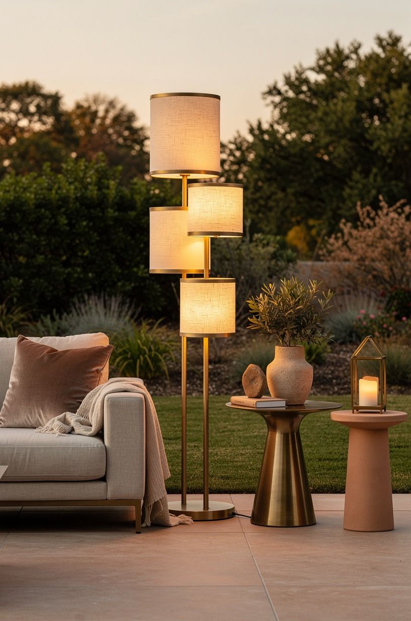 Build the Three-Height Light Stack for evenings