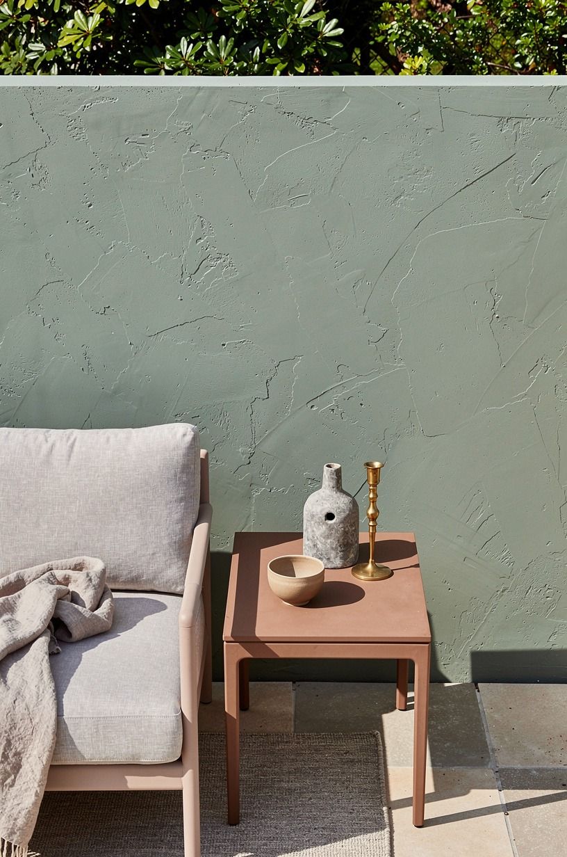 Choose Sherwin-Williams Evergreen Fog over bland beige