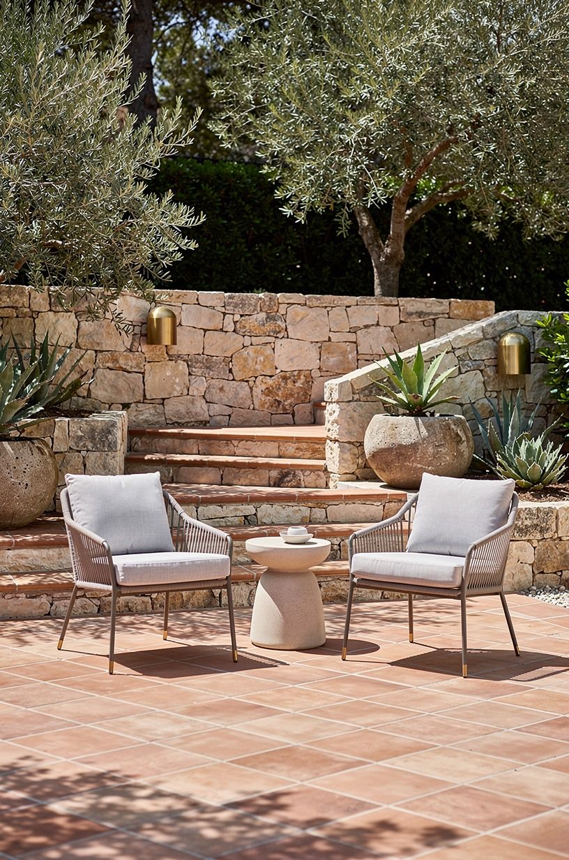 Float two chairs instead of forcing in a sofa