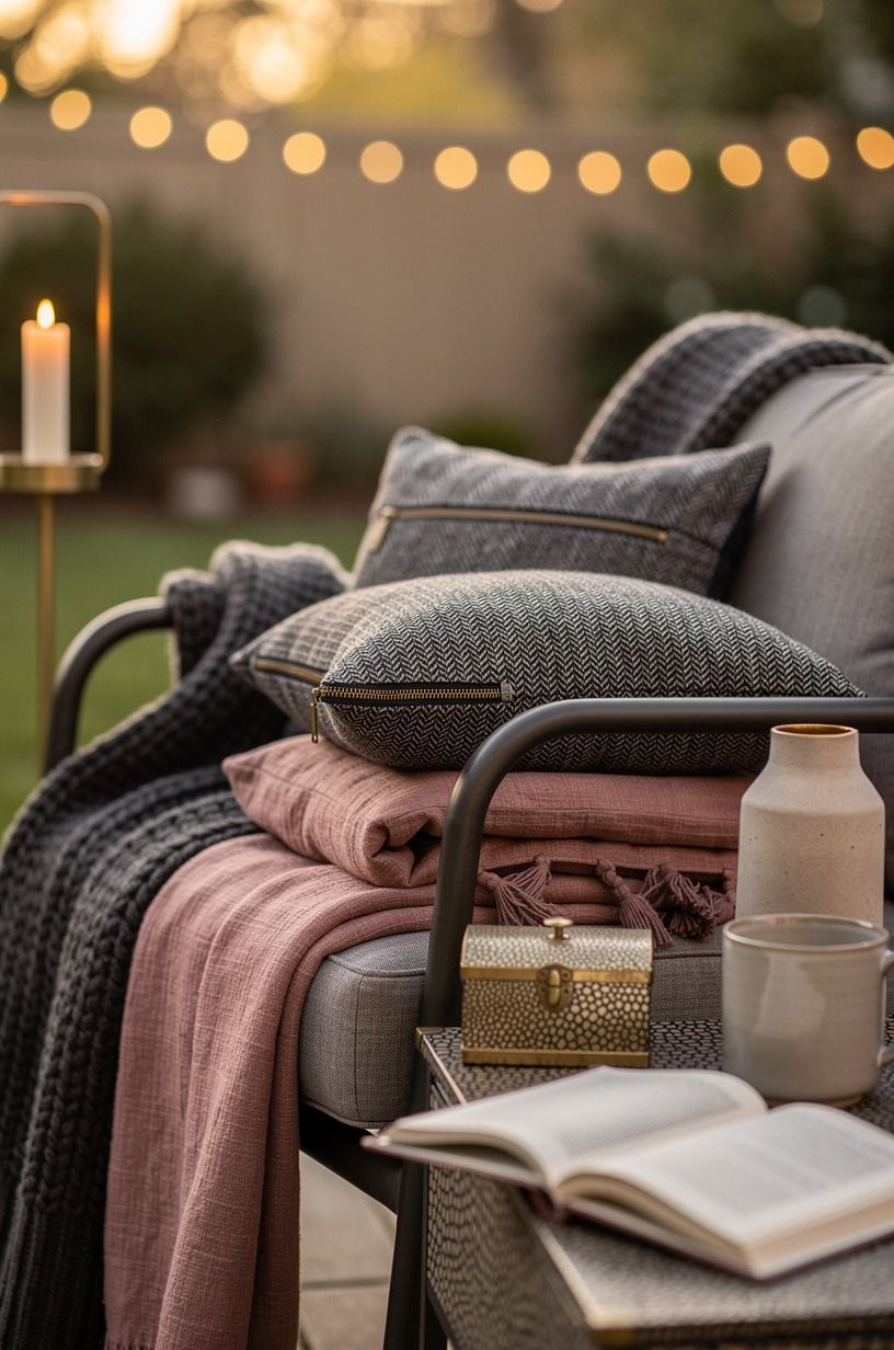 Layer textiles like fall arrives early