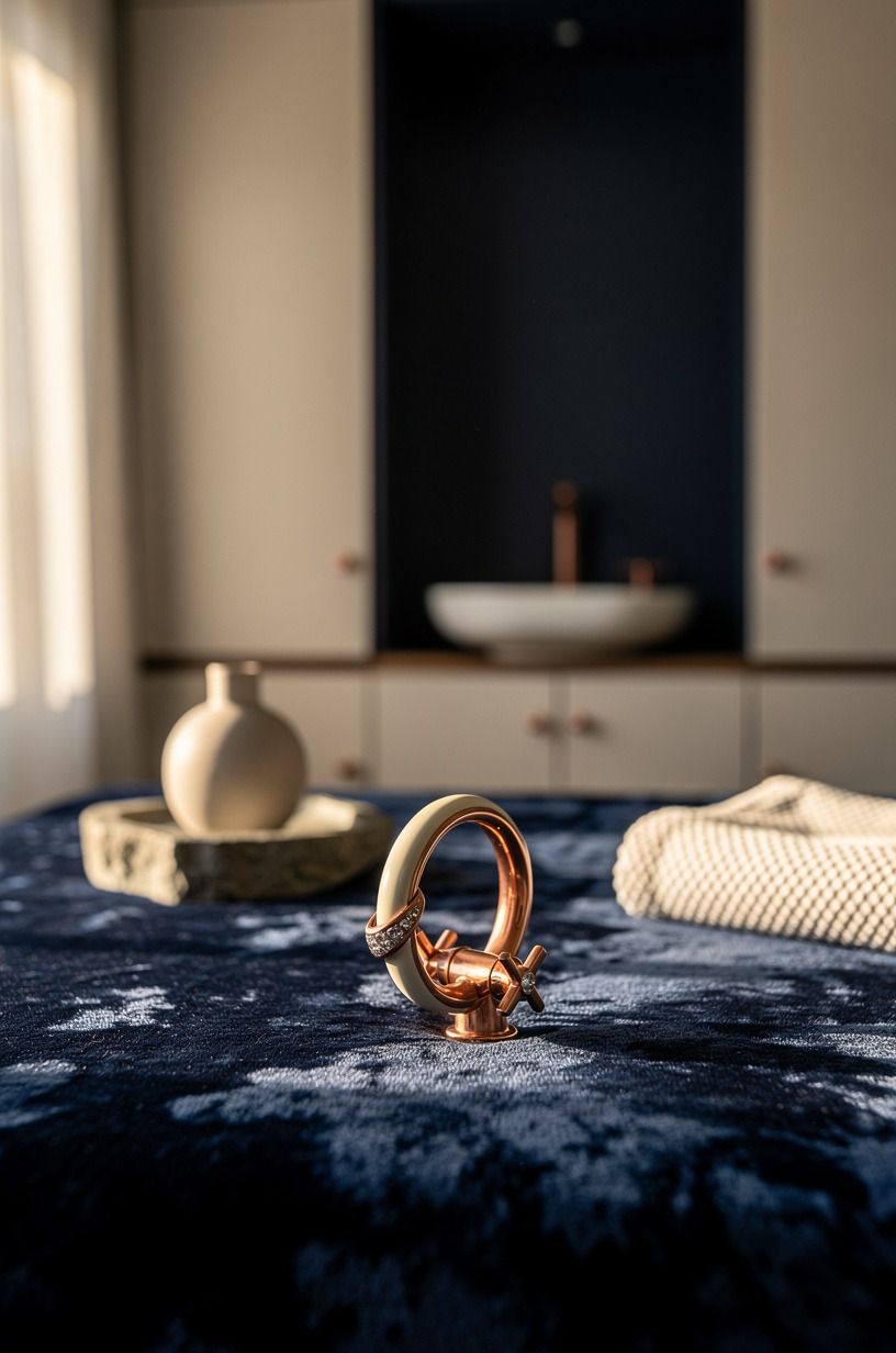 Add a tiny basin and make the faucet the jewelry