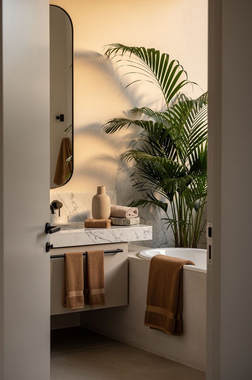 Bring the Outdoors In with One Oversized Plant