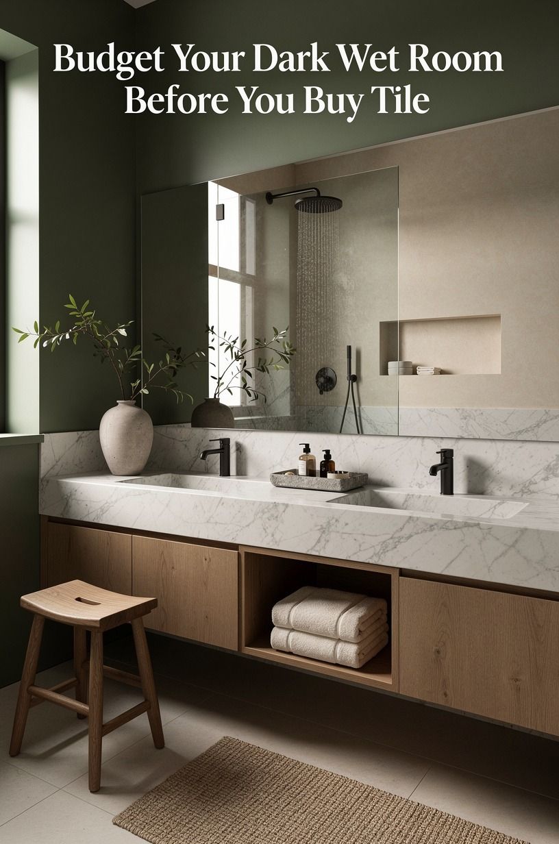 Budget Your Dark Wet Room Before You Buy Tile