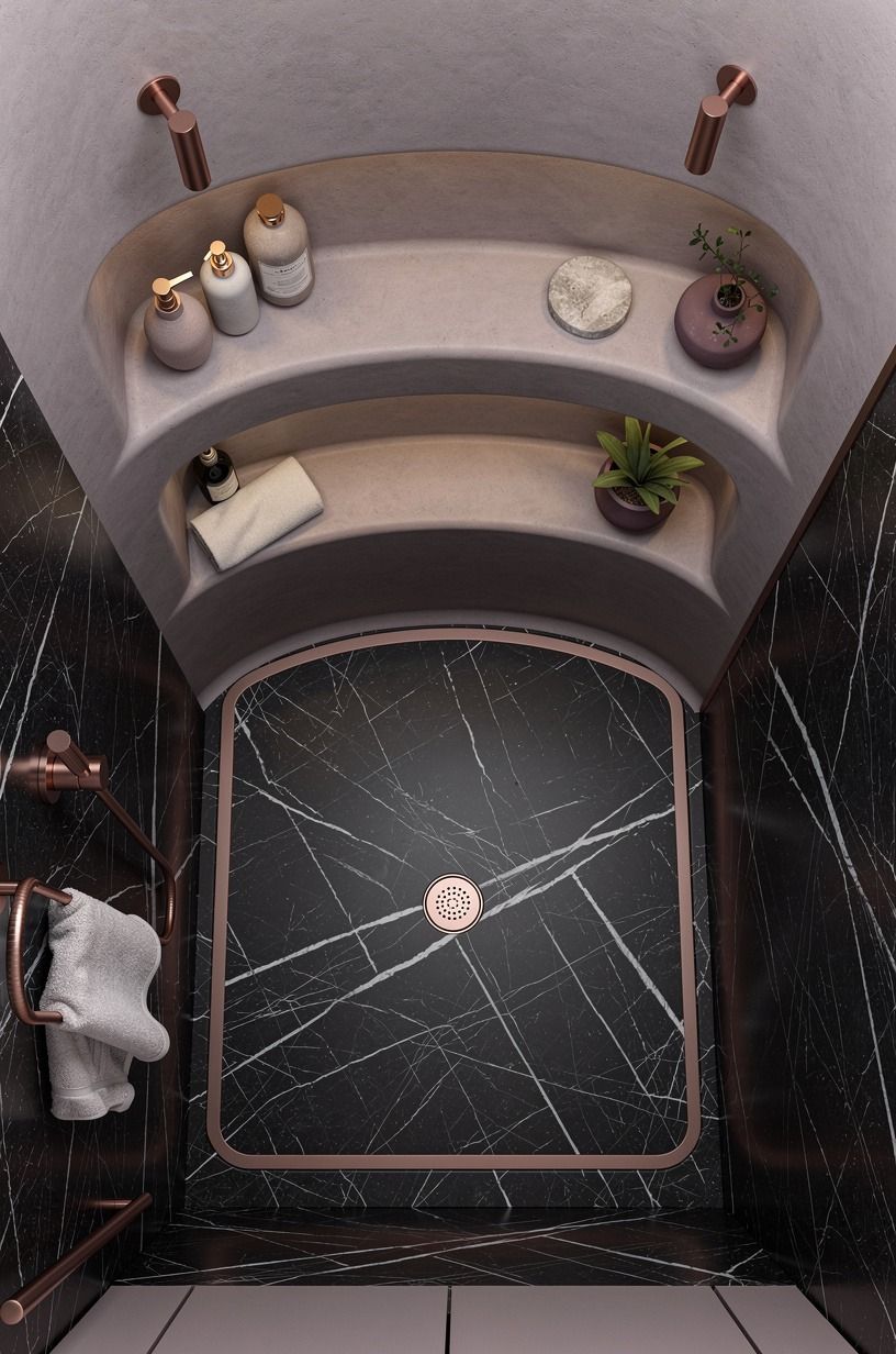 Build a shower that respects the 36x36 rule