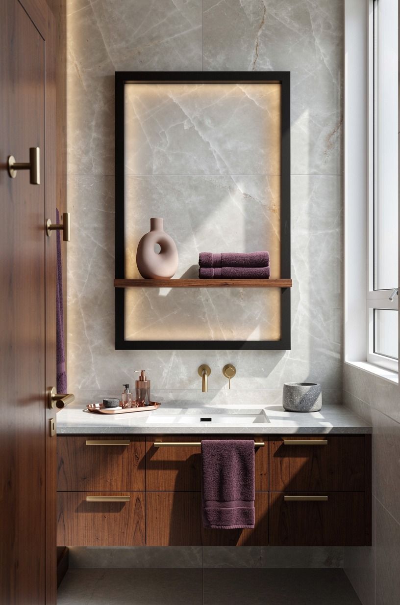 Build the Black Frame Effect around one shelf