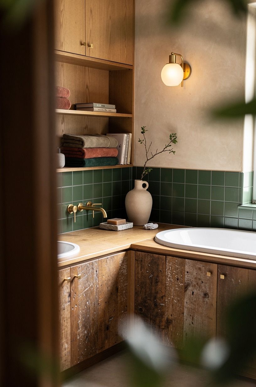 Build the Two-Wall Bath Nook