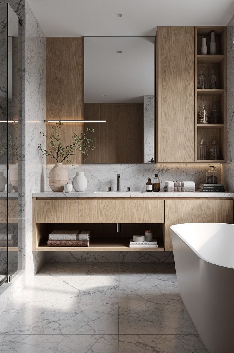 Build the Two-Wood Rule around the tile