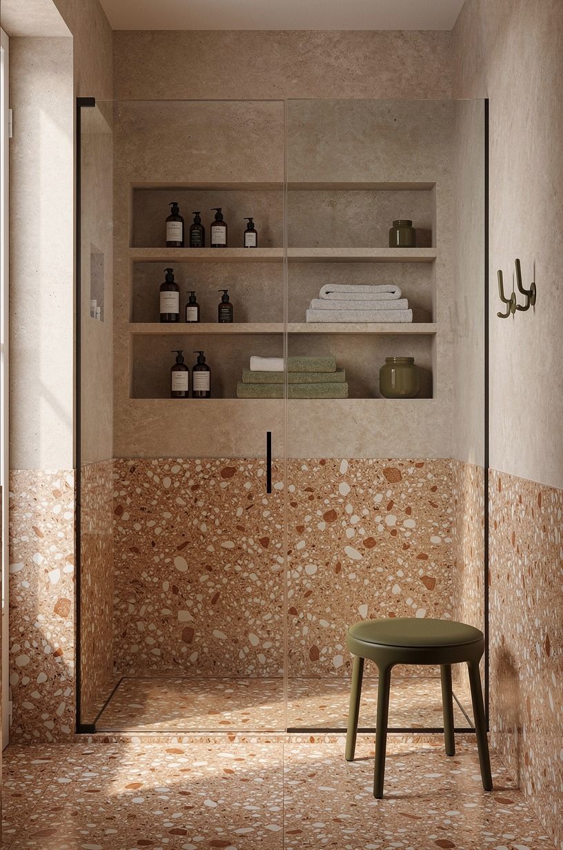 Can a shower recess be your only storage?