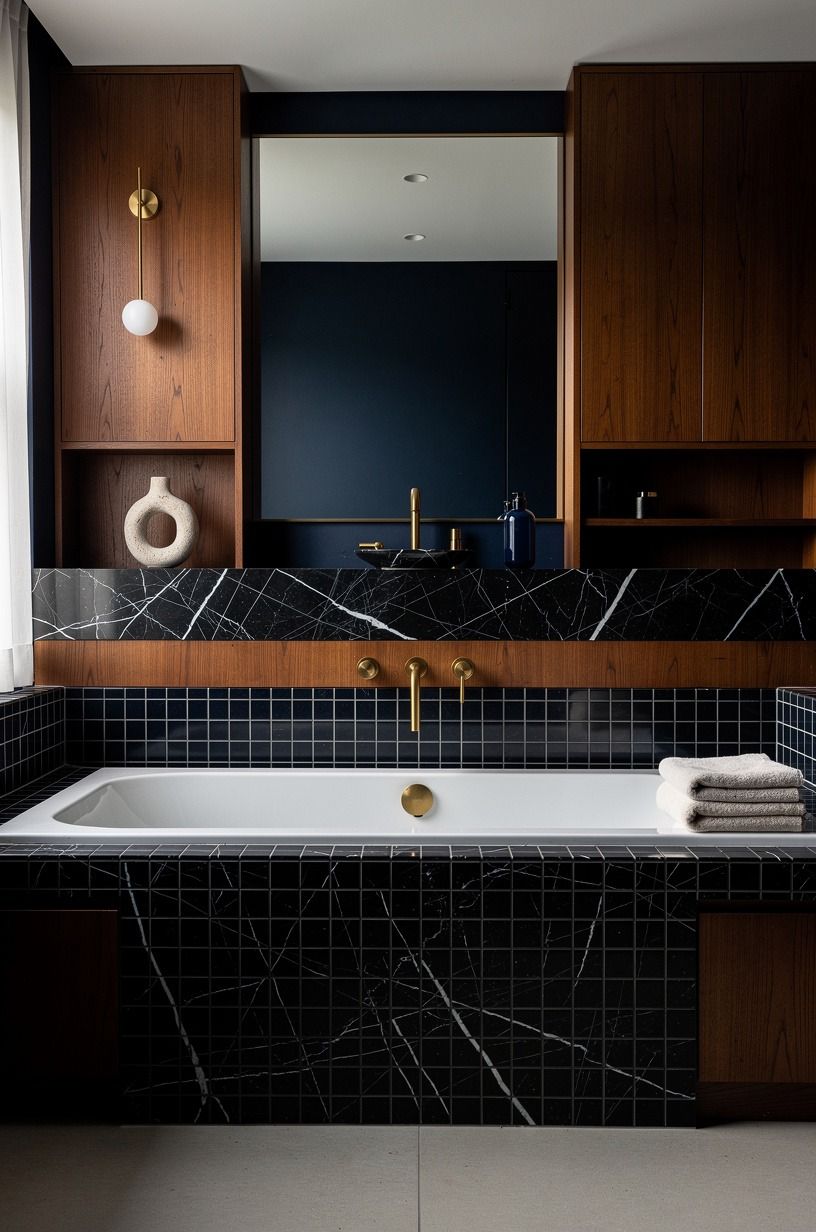 Can a tiled ledge make the tub look more custom?