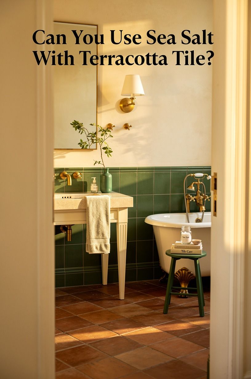Can You Use Sea Salt With Terracotta Tile?