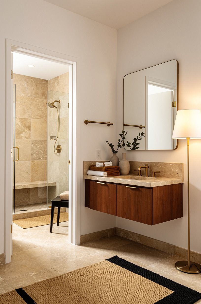 Choose Brushed Brass Over Polished Chrome