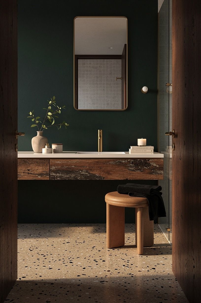 Choose dark green over washed-out gray