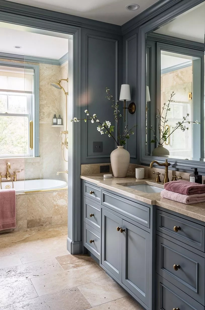 Choose Dusty Blue Over Bright Aqua