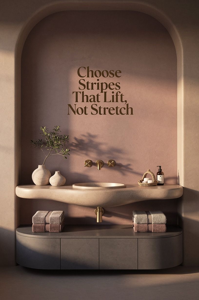 Choose Stripes That Lift, Not Stretch