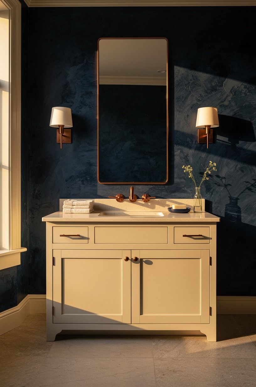 Choose warm paint over a cold all-white shell