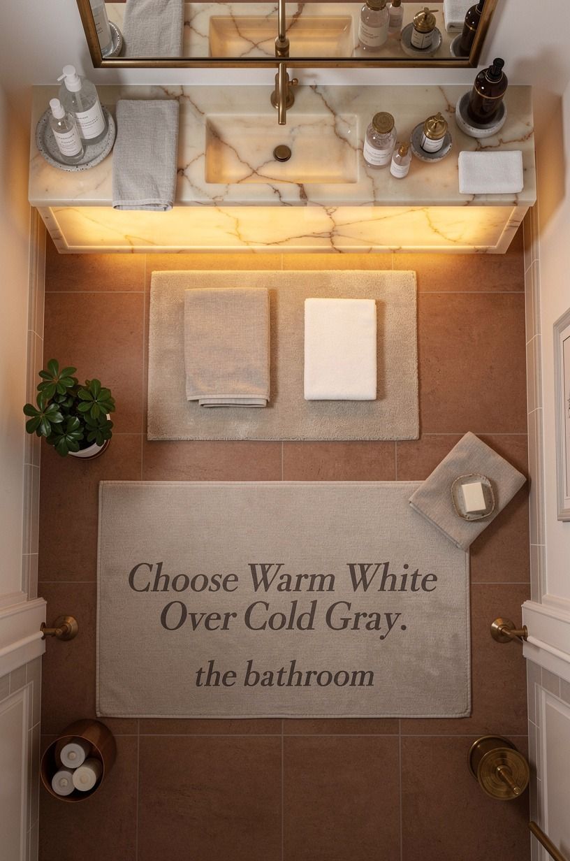 Choose Warm White Over Cold Gray