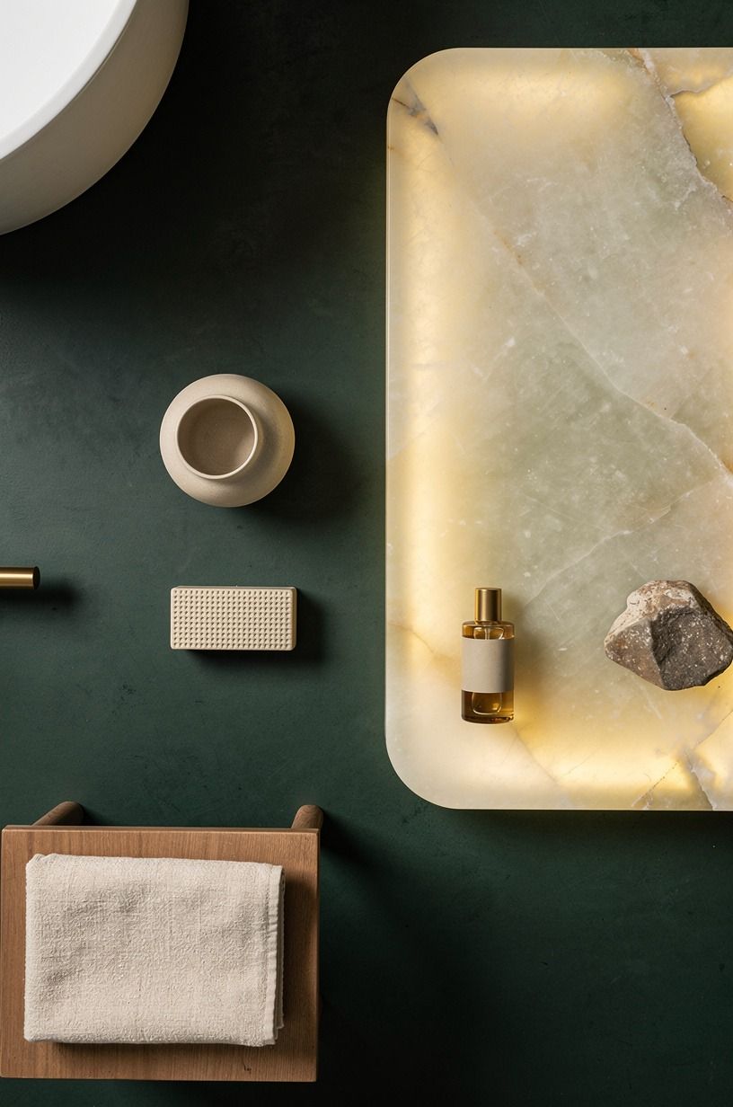 Finish with objects that earn their place