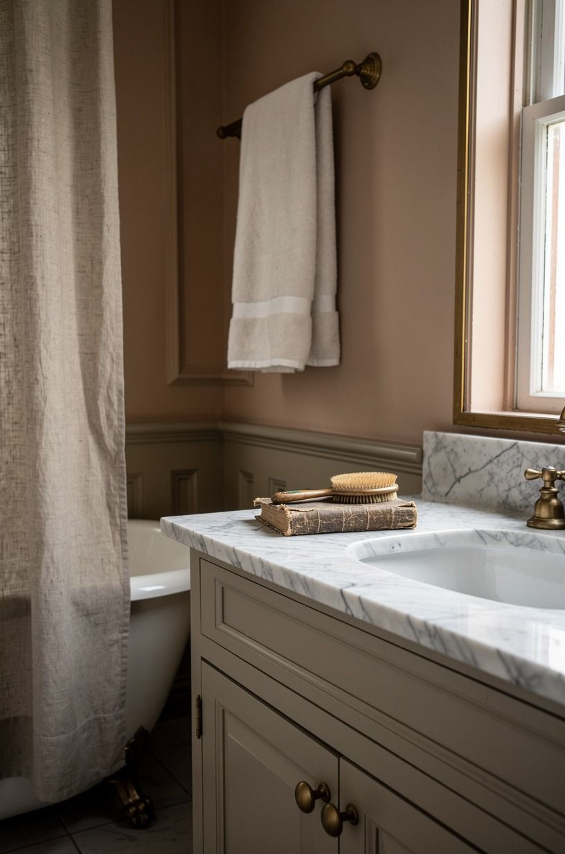 Finish with one personal object over more decor