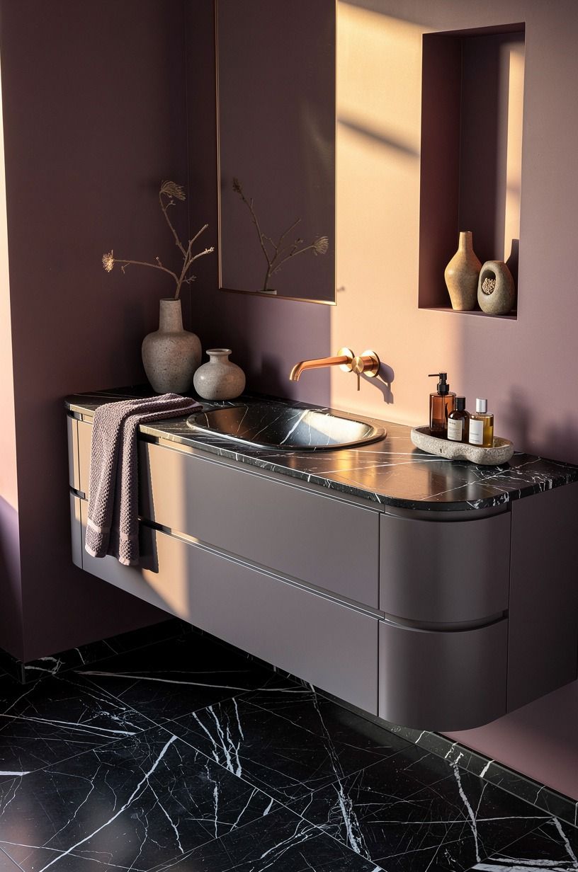 Float a vanity so your floor can show