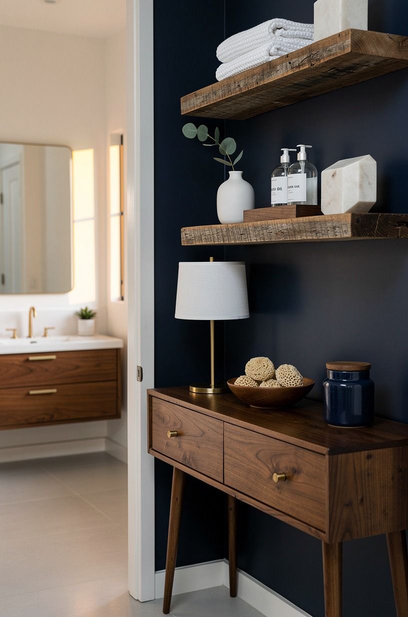 Float shelves with the Quiet Shelf Method