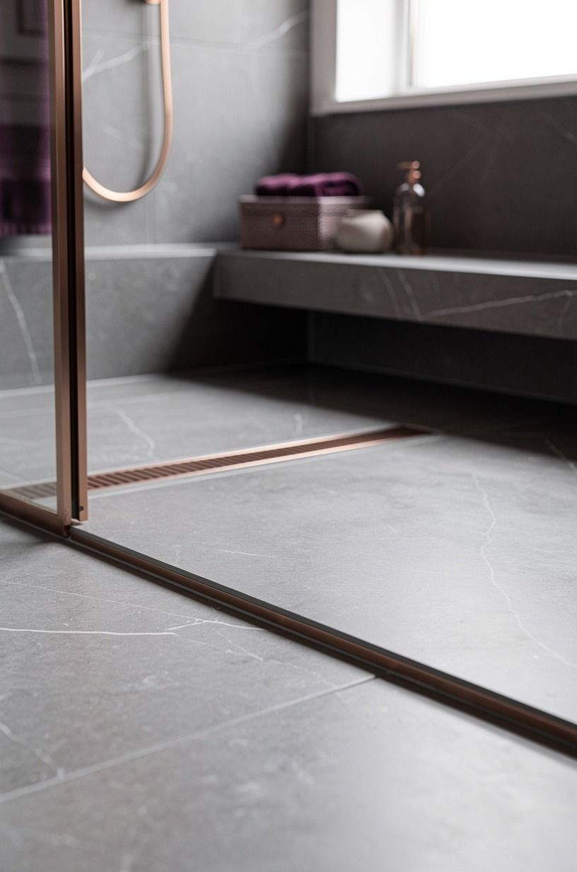Float the Shower Floor With a Walk In Shower No Curb