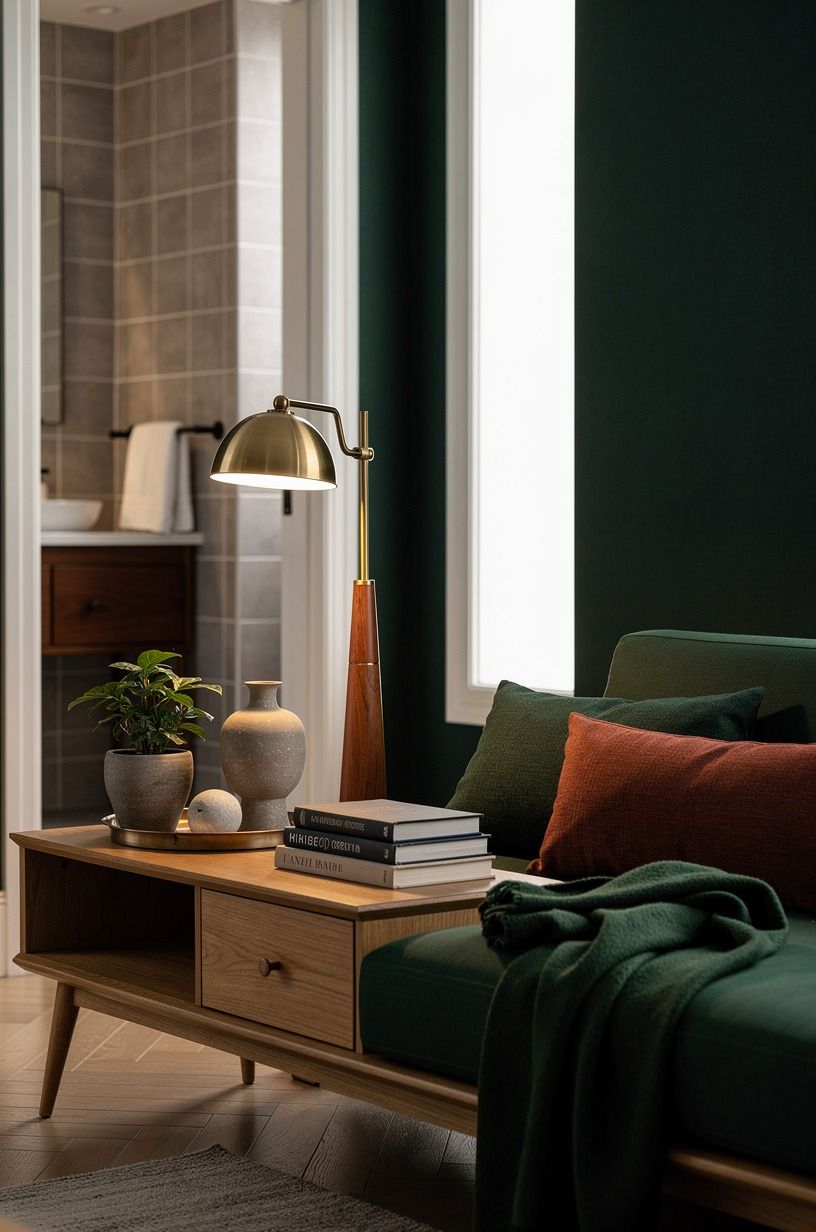 Go removable in a rental, but keep the palette serious