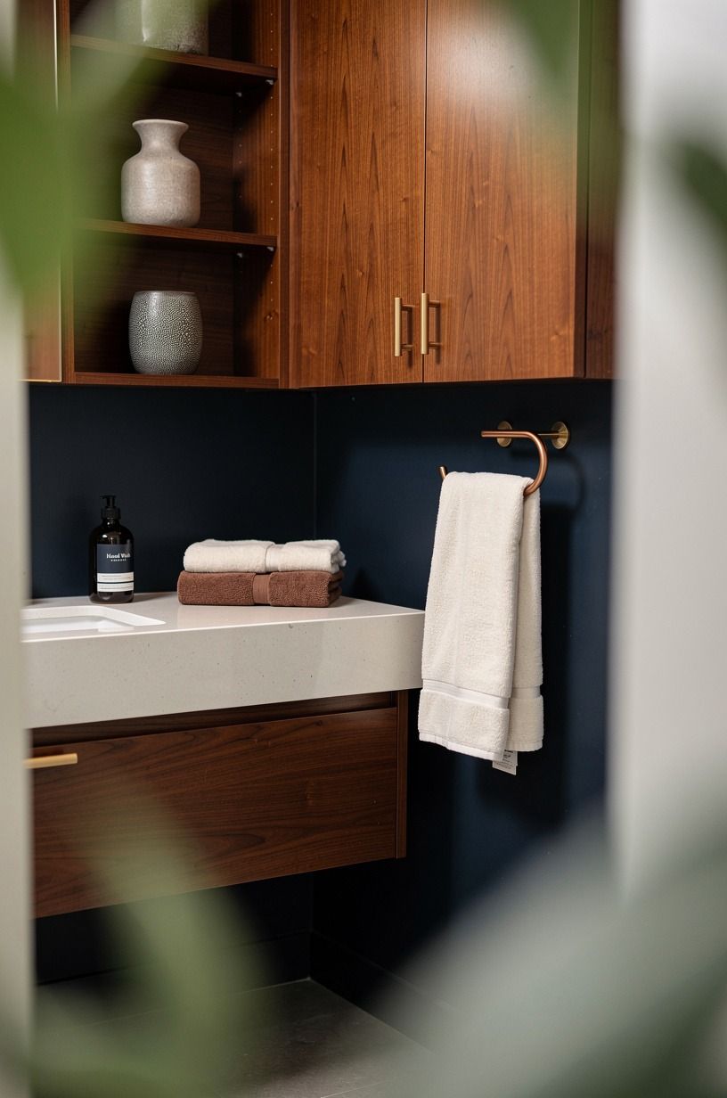 Hang a washcloth where your hand expects it