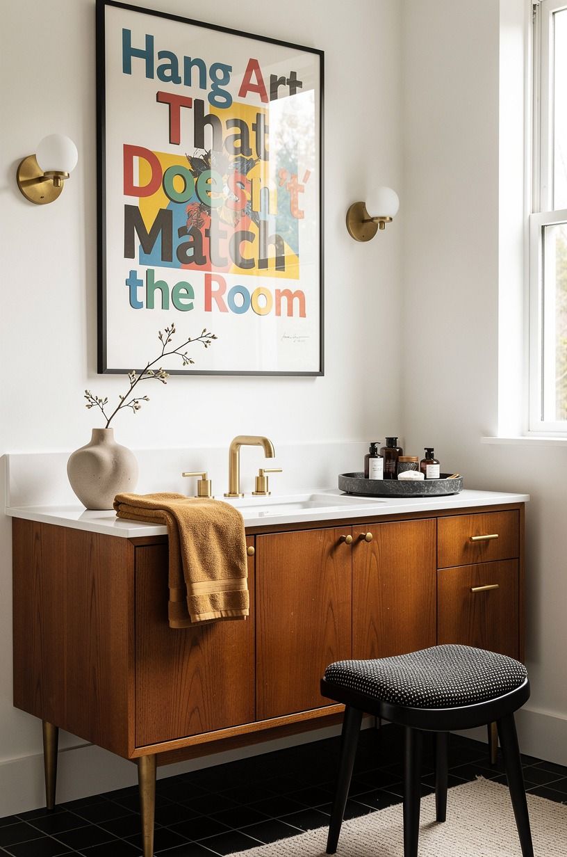 Hang Art That Doesn’t Match the Room